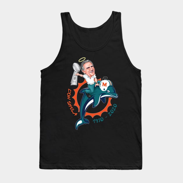 DON SHULA Tank Top by besdavaer